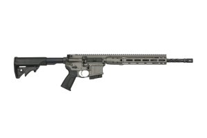 LWRC International ICDIR5TG16MLCAC 5.56 NATO 16.10In 11Rd Tungsten Gray