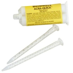 Brownells 1551M Acra-Quick Epoxy Kit with 2 Mixing Tips, 50ml