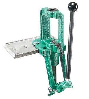 RCBS 9366 Green Rock Chucker Supreme Master Reloading Kit with Debur Tool, M500 Scale, and Powder Measure