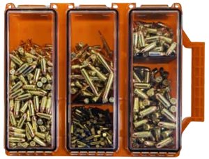 Berry's 88664 Tri-Can Triple Ammo Can Orange Plastic with Cam-Lock Latch