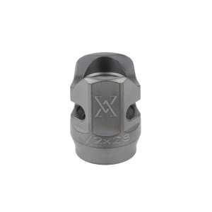 True Precision Cobra Comp Threaded 1/2x28 DLC Black Compensator