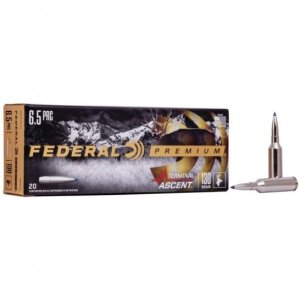 Federal Premium Ammunition Terminal Ascent 6.5 PRC 130 Grain 20 Rounds