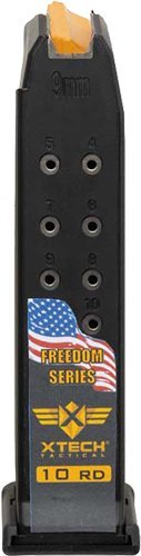XTech Tactical XT3032101 Magazine Glock 19 10RD Freedom Series
