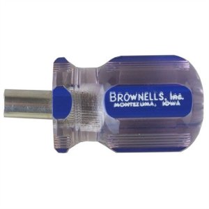 Brownells Magna-Tip Stubby Handle Blue