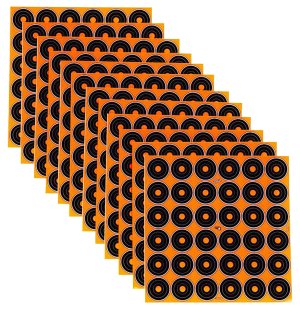 Allen Company 15250 Adhesive Splash Target 1 Inch Bullseye 12 Sheets