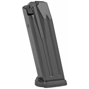 HK 50255803 VP9/P30 9mm Luger 17-Round Detachable Magazine, Black with Red Follower