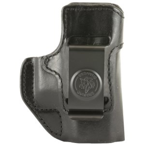 DeSantis 127BA8BZ0 Inside Heat IWB Holster Black Leather Glock 43/43x