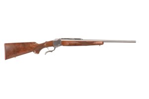 Ruger 21346 No. 1 Sporter 300 PRC 24" Stainless Rifle, Walnut Stock