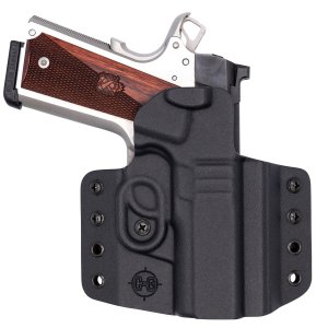 C&G Holsters 1862100 Covert OWB Black Kydex 1911 3.5 in Right Hand