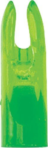 TruGlo BOWFISHING 5/16" ARROW NOCKS 6-PACK HIGH VIS GREEN