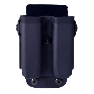 High Speed Gear 42P112BK Twin Mag Pouch, Size 1, Black, PLM Belt Mount