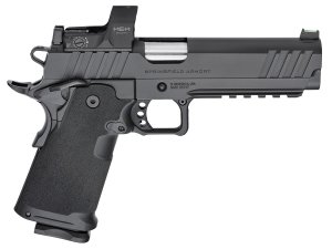 Springfield 1911 Prodigy 9mm 5" Pistol: 20/17rd, HEX Dragonfly Red Dot, Polymer Grip, Black Cerakote Finish