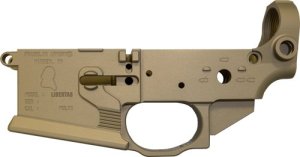 FRANKLIN ARMORY LIBERTAS STRIPPED BILLET LOWER DESERT
