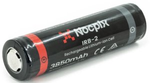 NOCPIX NOCIRB2 18650 3850mAh Rechargeable Battery Flat-Top