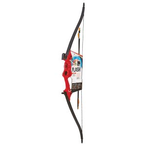 Bear Archery AYS500RD 18lb Youth Bow Ambidextrous Flash Red