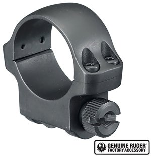 Ruger 90277 3BHM Hawkeye Low Blue Matte Scope Ring