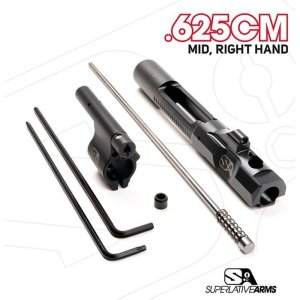 Superlative Arms SABO-PS-RFD-M625CM AR-15 Piston System .625 In Gas Block