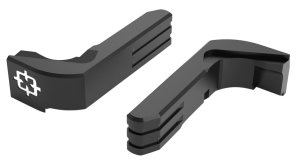 Cross Armory CRGMCBK Extended Mag Catch Glock Gen1-3/P80 Black