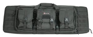G Outdoors GPS-DRC36 36" Black Double Rifle Case 600D Polyester MOLLE