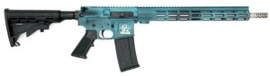 GLFA GL15223SSBTEA AR-15 .223 Wylde 16" HBAR Cerakote Teal 30RD 1:8 Twist