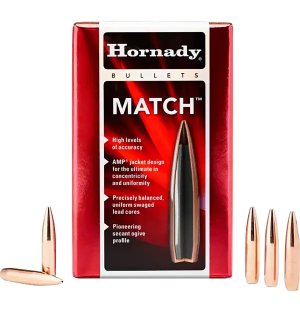 Hornady 2250 Match Target 22 Cal .224 53gr HP Match