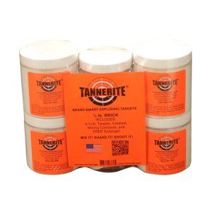 Tannerite Exploding Targets 1/2BR Model 1/2 lb Pack of 4 651 0.50 LB