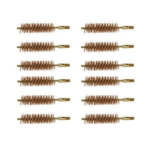 Brownells Double-Tuff Bronze Rifle Brush 54 Caliber 12 Pack