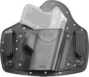 Fobus IWBS Universal IWB Holster Right Hand Matte Black Small