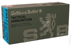 Sellier & Bellot SB9SUBB 9mm Luger 150gr FMJ Subsonic Ammo 50 Rounds