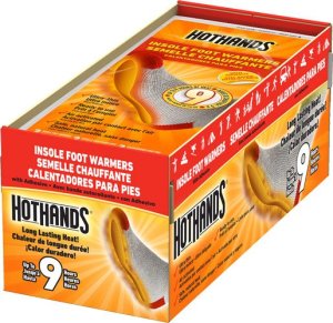 HotHands Insole Foot Warmer, HFINSPDQ, Air Activated, Safe Natural Heat, Lasts up to 10 Hours, 16 Pack
