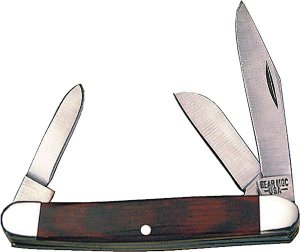 Bear and Son Midsize Stockman Rosewood 3 1/4 in. Model: 218R