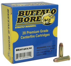 Buffalo Bore 36A20 32H&R Mag +P 100gr JHP Ammo 20 Rounds