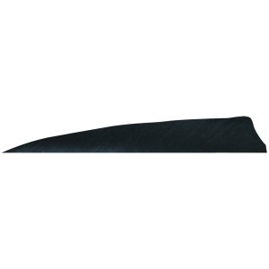 Gateway 400RSSBK-100 Shield Cut Feathers Black 4 In RW 100 Pack