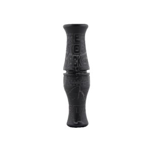 Zink ZNK6123 Green Top Rocker Duck Call Black Stealth, Single Reed