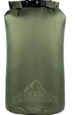 Red Rock Gear 80191OD 4L Waterproof OD Dry Bag