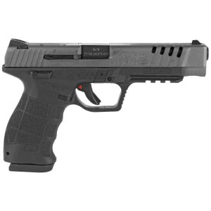 Sar USA SAR9SPTPT SAR9 Sport Platinum 9mm Luger 5.20" 17+1 Platinum Cerakoted Ported Steel Slide Black Polymer Frame Forged Steel Barrel