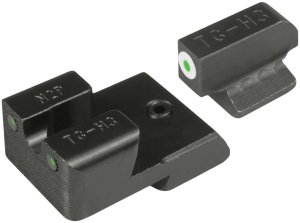 TruGlo TGTG231N4W Tritium Pro Night Sights 1911 3" Officer/4.25"