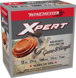 Winchester WE12GTH7 Super X 12 Gauge 2.75 in 1 1/8 oz #7 Shot 25 Rounds