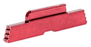 Cross Armory CRG5SLRD Extended Slide Lock for Glock Gen1-5 P80 Red Steel