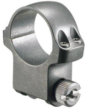 Ruger 5KTG Scope Ring Target Grey 1" High Packed Individually 90295