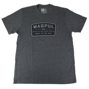 Magpul Industries MAG1526-010-2XL Charcoal Gray Cotton/Poly Tee 2XL