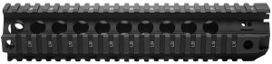 BCM QRF10556BLK 10" Aluminum Free-Float Handguard Black Anodized Finish
