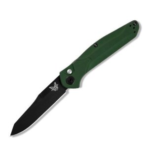 BENCHMADE Osborne Green Reverse Tanto Automatic Folding Knife (9400BK)