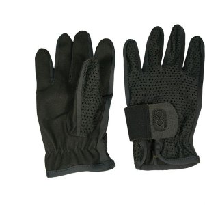 Bob Allen Shotgunner's Gloves XS Black Mesh Body Suede Palm Velcro Wrist