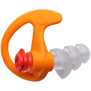 SureFire EP4-OR-MPR Triple Flanged Earplugs Medium Orange 1 Pair