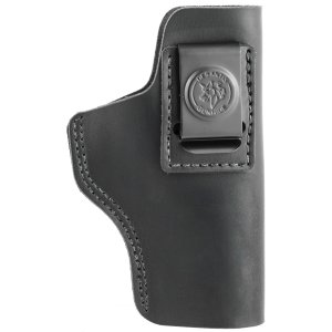 DeSantis 031BA80Z0 Insider IWB Holster Black Leather Right Hand Clip