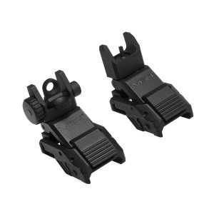 NcSTAR VMARFLC Pro Series Flip-Up Front & Rear Sights Black
