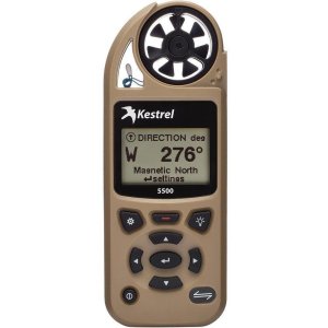 Kestrel 5500 Weather Meter + Bluetooth LiNK Vane Mount - Desert Tan