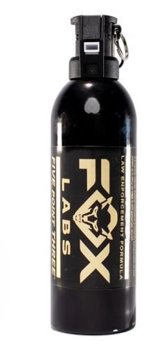 Fox Labs PG12FDB 12oz Pistol Grip Cone Pepper Spray