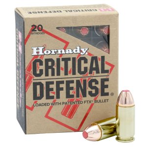 Hornady 90923 .45 ACP+P 185 Gr FTX 20rd